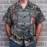 The Mechanic Tool Men'S Button'S Up Shirts Hawaiian Shirt