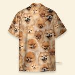 Pomeranian Funny Button'S Up Shirts Hawaiian Shirt