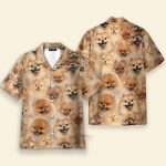 Pomeranian Funny Button'S Up Shirts Hawaiian Shirt