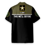 Custom Name Us Army Veteran Personalized Hawaiian Shirt Atp107039