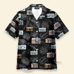 Camera Men'S Button'S Up Shirts Hawaiian Shirt
