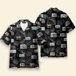 Camera Men'S Button'S Up Shirts Hawaiian Shirt