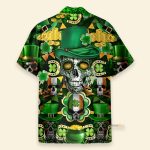 Skull Saint Patrick'S Day Hawaiian Shirt