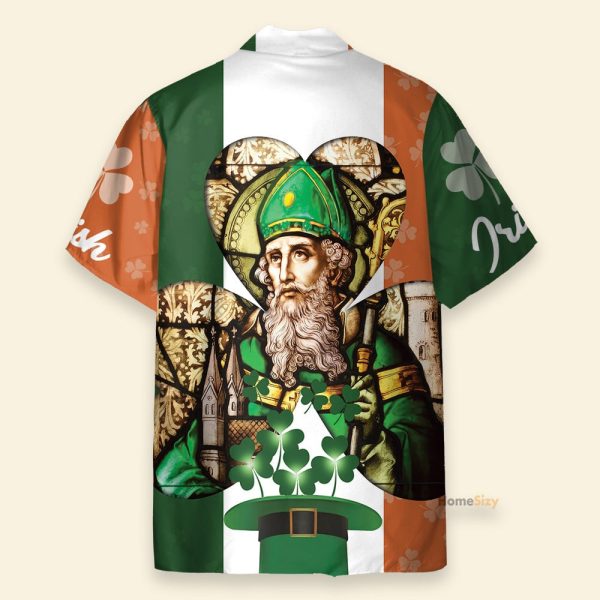 St. Patrick'S Day Men'S Button'S Up Shirts Hawaiian Shirt