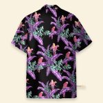 Tom Selleck Magnum Pi Movie Jungle Bird Black Cosplay Costume Hawaiian Shirt & Beach Shorts