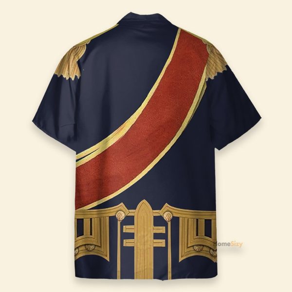 Horatio Nelson Cosplay Costume Hawaiian Shirt