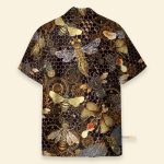 Steampunk Bee Men'S Button'S Up Shirts Hawaiian Shirt