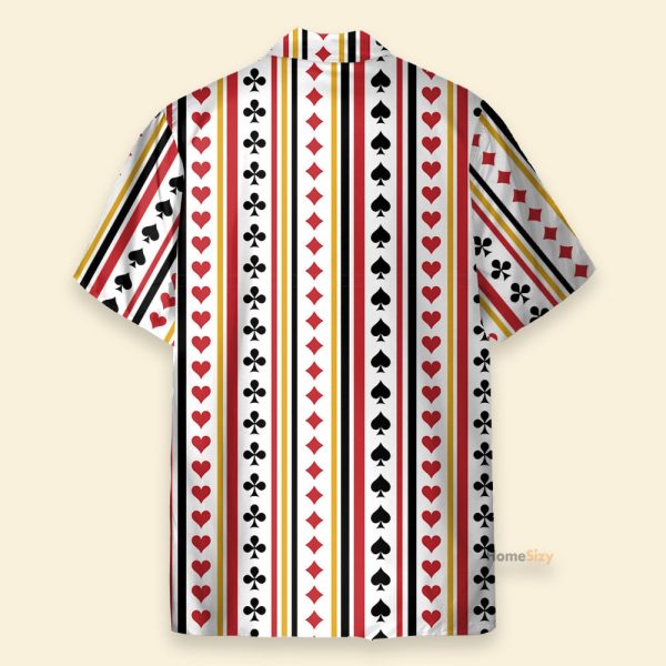 3D Playing Card Hawaiian Shirt & Beach Shorts
