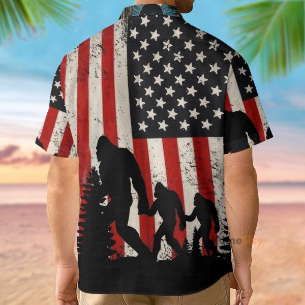 Bigfoot Hawaiian Shirt