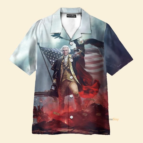 President George Warshington Hawaiian Shirt