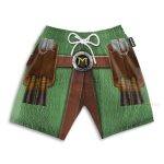 Michelangelo Tmnt Mike Mikey Cosplay Costume Hawaiian Shirt & Beach Shorts