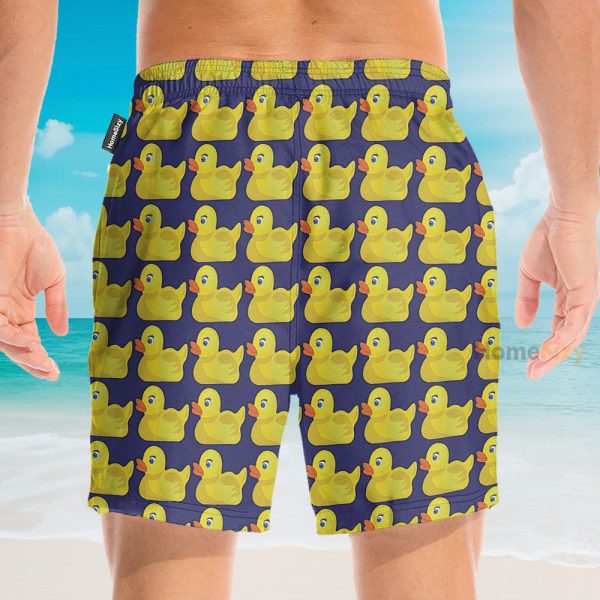 How I Met Your Mother Ducky Tie Pattern Cosplay Costume Hawaiian Shirt & Beach Shorts