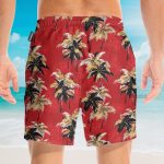 Jay Hernandez Fire Breeze Retro The Magnum Pi Reboot Cosplay Costume Hawaiian Shirt & Beach Shorts