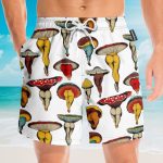 Sexy Mushroom Funny Button'S Up Shirts Hawaiian Shirt & Beach Shorts