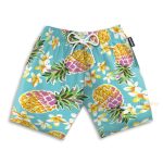 Amazing Pineapple Funny Button'S Up Shirts Hawaiian Shirt & Beach Shorts