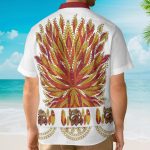 Elvis Presley Flame Cosplay Costume Hawaiian Shirt Cselv011