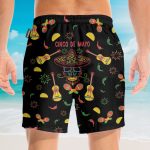 Cinco De Mayo Tacos Skull Hawaiian Shirt & Beach Shorts