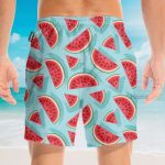 Amazing Watermelon Funny Button'S Up Shirts Hawaiian Shirt & Beach Shorts