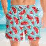 Amazing Watermelon Funny Button'S Up Shirts Hawaiian Shirt & Beach Shorts