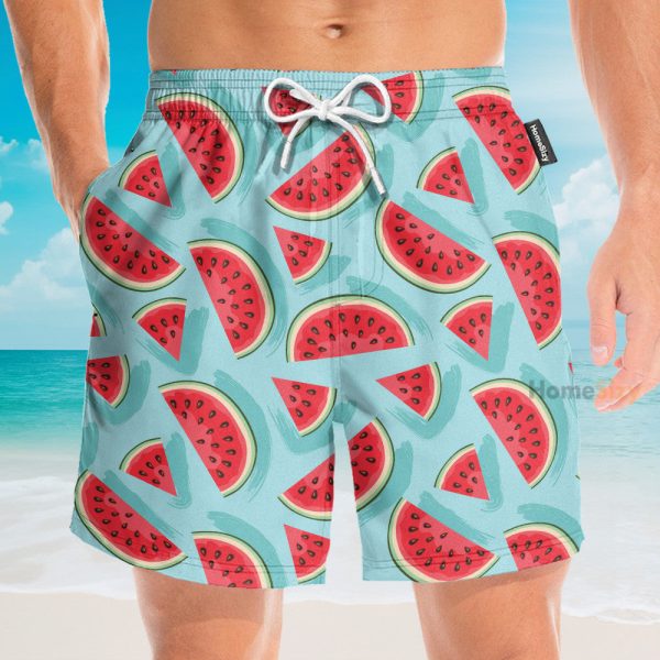 Amazing Watermelon Funny Button'S Up Shirts Hawaiian Shirt & Beach Shorts