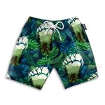 Fantastic Bigfoot Camping Hawaiian Shirt & Beach Shorts