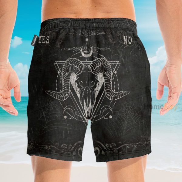 Wicca Ouija Board Men'S Button'S Up Shirts Hawaiian Shirt & Beach Shorts