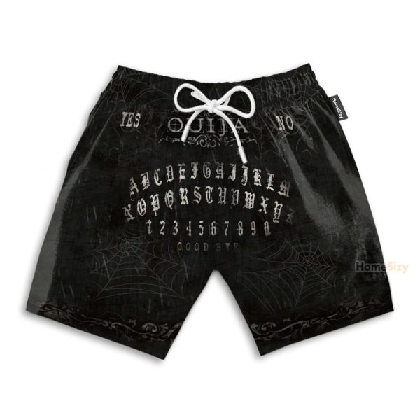 Wicca Ouija Board Men'S Button'S Up Shirts Hawaiian Shirt & Beach Shorts