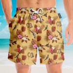 Cowboy Guns, Ropes, Boots Men'S Button'S Up Shirts Hawaiian Shirt & Beach Shorts