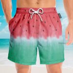 Watermelon Funny Button'S Up Shirts Hawaiian Shirt & Beach Shorts
