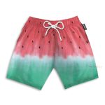 Watermelon Funny Button'S Up Shirts Hawaiian Shirt & Beach Shorts