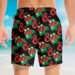 Dungeons And Dragons Game Men'S Button'S Up Shirts Hawaiian Shirt & Beach Shorts