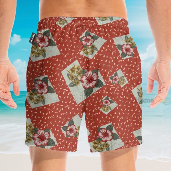 Herbert I Mcdunnough Nicolas Cage In Raising Arizona Cosplay Costume Hawaiian Shirt & Beach Shorts