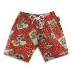 Herbert I Mcdunnough Nicolas Cage In Raising Arizona Cosplay Costume Hawaiian Shirt & Beach Shorts