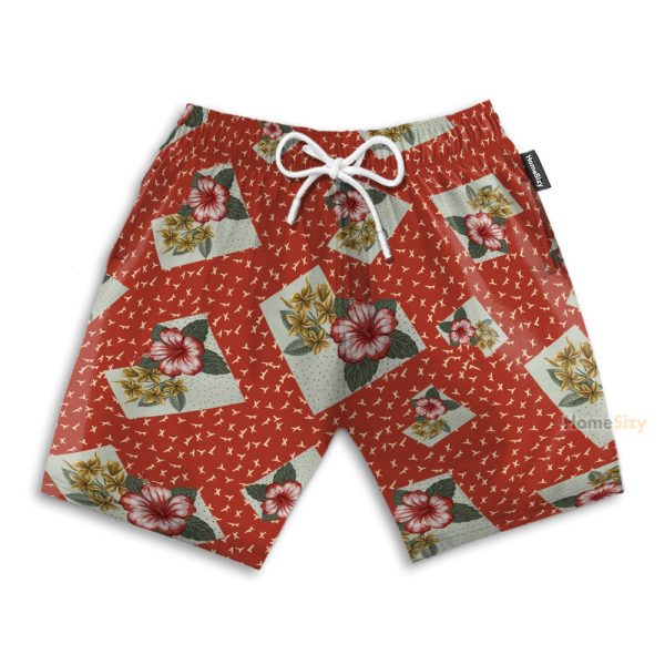 Herbert I Mcdunnough Nicolas Cage In Raising Arizona Cosplay Costume Hawaiian Shirt & Beach Shorts