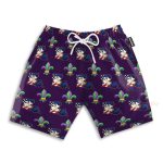 Louisiana Fleur De Lis Mardi Hawaiian Shirt & Beach Shorts