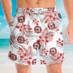 Firefighter Fire Rescue Men'S Button'S Up Shirts Hawaiian Shirt & Beach Shorts