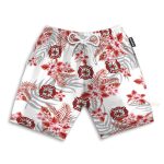 Firefighter Fire Rescue Men'S Button'S Up Shirts Hawaiian Shirt & Beach Shorts