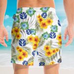 Custom Name New Holland Personalized Hawaiian Shirt & Beach Shorts