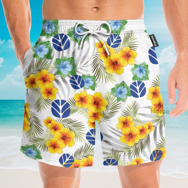 Custom Name New Holland Personalized Hawaiian Shirt & Beach Shorts