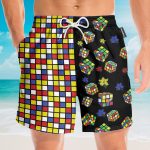 Rubik Men'S Button'S Up Shirts Hawaiian Shirt & Beach Shorts