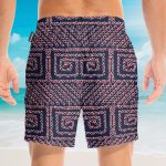 Marty Mcfly Back To The Future Movie Cosplay Costume Hawaiian Shirt & Beach Shorts