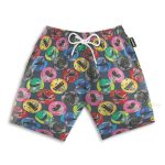 Mighty Morphin Power Rangers Movie Helmet Hawaiian Shirt & Beach Shorts