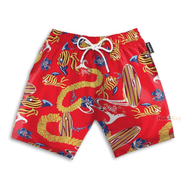 Fear And Loathing In Las Vegas Movie Dr Gonzo Cosplay Costume Hawaiian Shirt & Beach Shorts