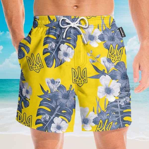 Ukrainian Symbol Support Ukraine Merch Hawaiian Shirt & Beach Shorts