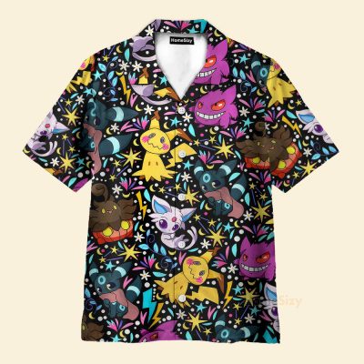Ghost Pomo Seamless Pattern Hawaiian Shirt