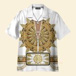 Elvis Presley Sun Dial Cosplay Costume Hawaiian Shirt