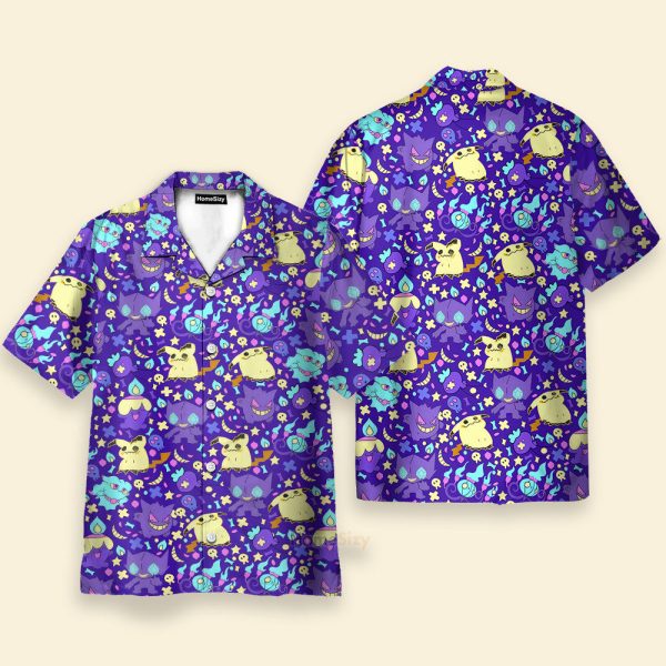 Pomo Seamless Pattern V24 Hawaiian Shirt