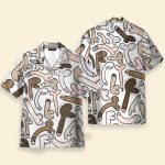 Colored-In Cock Doodles Funny Men Shirt Hawaiian Shirt