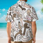 Colored-In Cock Doodles Funny Men Shirt Hawaiian Shirt