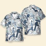 Colored-In Cock Doodles Funny Men Shirt Hawaiian Shirt